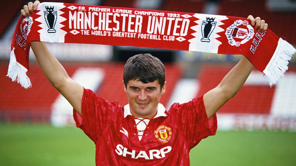 Roy Keane saat baru bergabung dengan Manchester United. - INDOSPORT